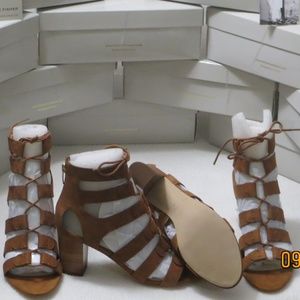 marc fisher women patsey brown suede leather heels